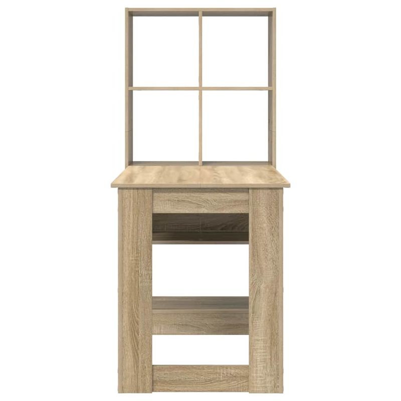 Casa si Gradina - Mobilier - Mese si birouri - Birouri - Birou cu raft cu depozitare Stejar sonoma 122 x 67 x 145 cm - Infinity.ro