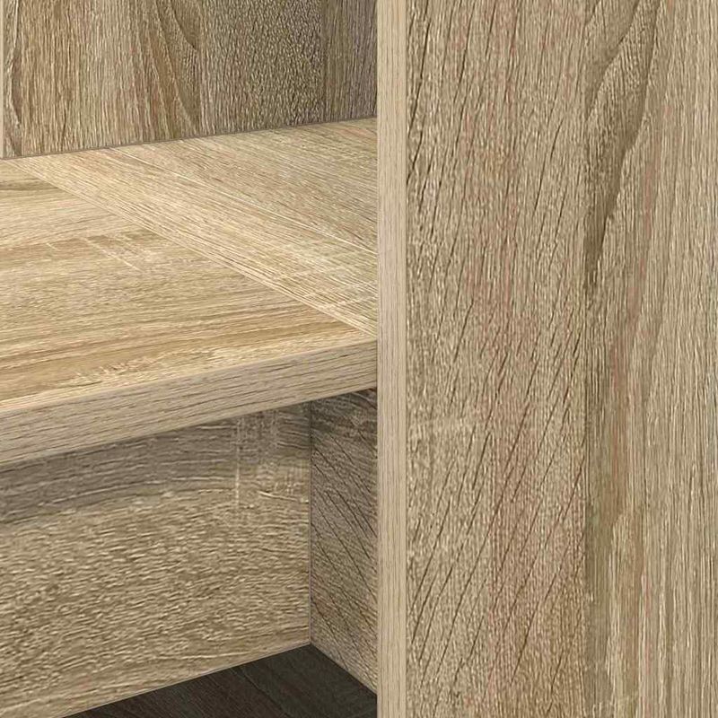 Casa si Gradina - Mobilier - Mese si birouri - Birouri - Birou cu raft cu depozitare Stejar sonoma 122 x 67 x 145 cm - Infinity.ro