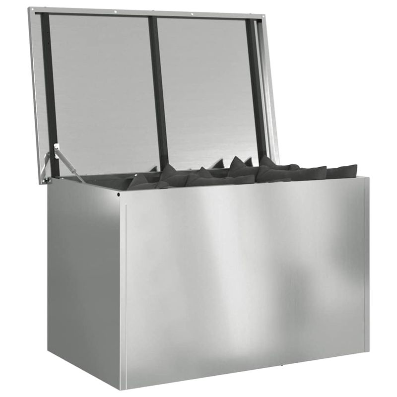 Casa si Gradina - Mobilier - Organizare si depozitare - Cutii depozitare - Cutie de depozitare exterioara Argintiu 80 x 50.5 x 50 cm - Infinity.ro