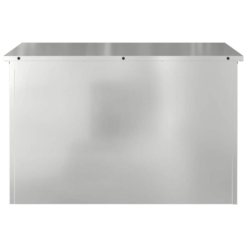 Casa si Gradina - Mobilier - Organizare si depozitare - Cutii depozitare - Cutie de depozitare exterioara Argintiu 80 x 50.5 x 50 cm - Infinity.ro