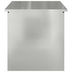 Casa si Gradina - Mobilier - Organizare si depozitare - Cutii depozitare - Cutie de depozitare exterioara Argintiu 80 x 50.5 x 50 cm - Infinity.ro
