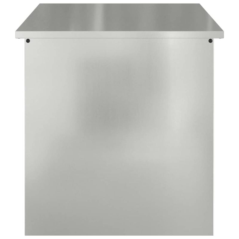 Casa si Gradina - Mobilier - Organizare si depozitare - Cutii depozitare - Cutie de depozitare exterioara Argintiu 80 x 50.5 x 50 cm - Infinity.ro