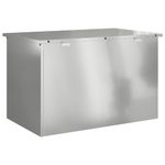 Casa si Gradina - Mobilier - Organizare si depozitare - Cutii depozitare - Cutie de depozitare exterioara Argintiu 80 x 50.5 x 50 cm - Infinity.ro