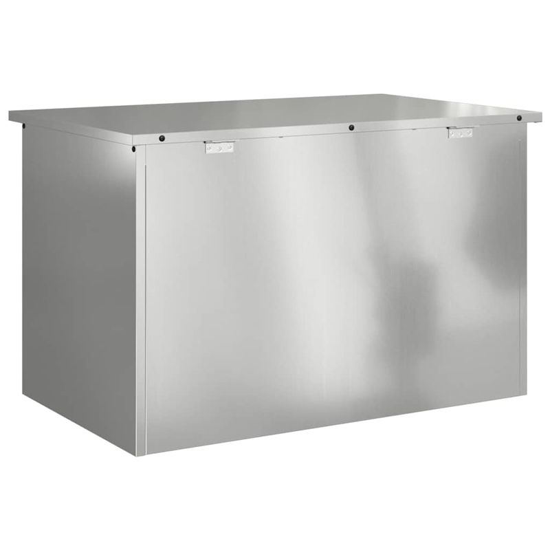 Casa si Gradina - Mobilier - Organizare si depozitare - Cutii depozitare - Cutie de depozitare exterioara Argintiu 80 x 50.5 x 50 cm - Infinity.ro