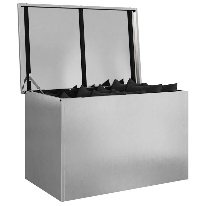 Casa si Gradina - Mobilier - Organizare si depozitare - Cutii depozitare - Cutie de depozitare exterioara Argintiu 80 x 50.5 x 50 cm - Infinity.ro