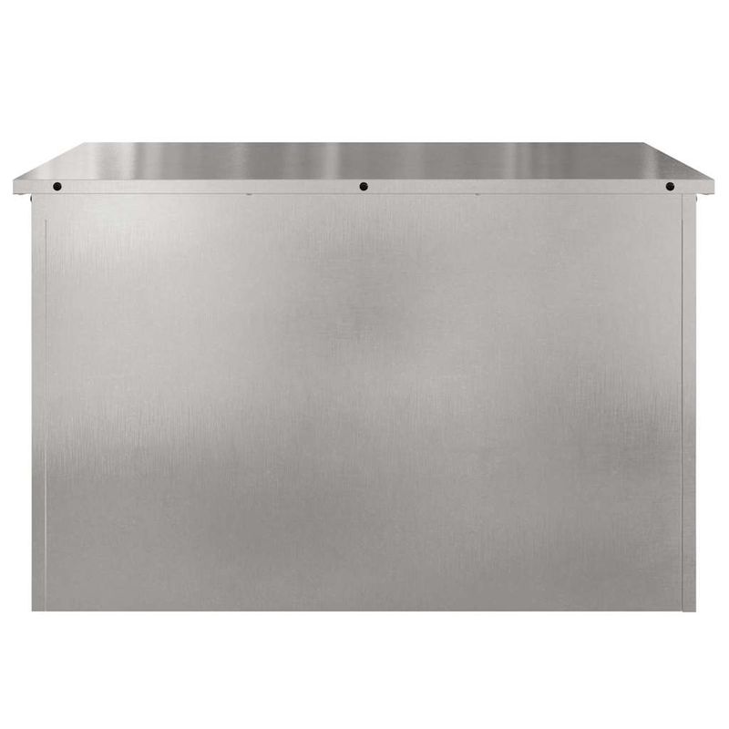 Casa si Gradina - Mobilier - Organizare si depozitare - Cutii depozitare - Cutie de depozitare exterioara Argintiu 80 x 50.5 x 50 cm - Infinity.ro