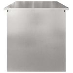 Casa si Gradina - Mobilier - Organizare si depozitare - Cutii depozitare - Cutie de depozitare exterioara Argintiu 80 x 50.5 x 50 cm - Infinity.ro