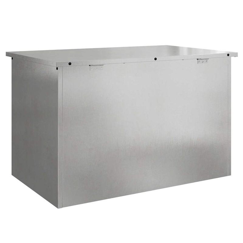 Casa si Gradina - Mobilier - Organizare si depozitare - Cutii depozitare - Cutie de depozitare exterioara Argintiu 80 x 50.5 x 50 cm - Infinity.ro