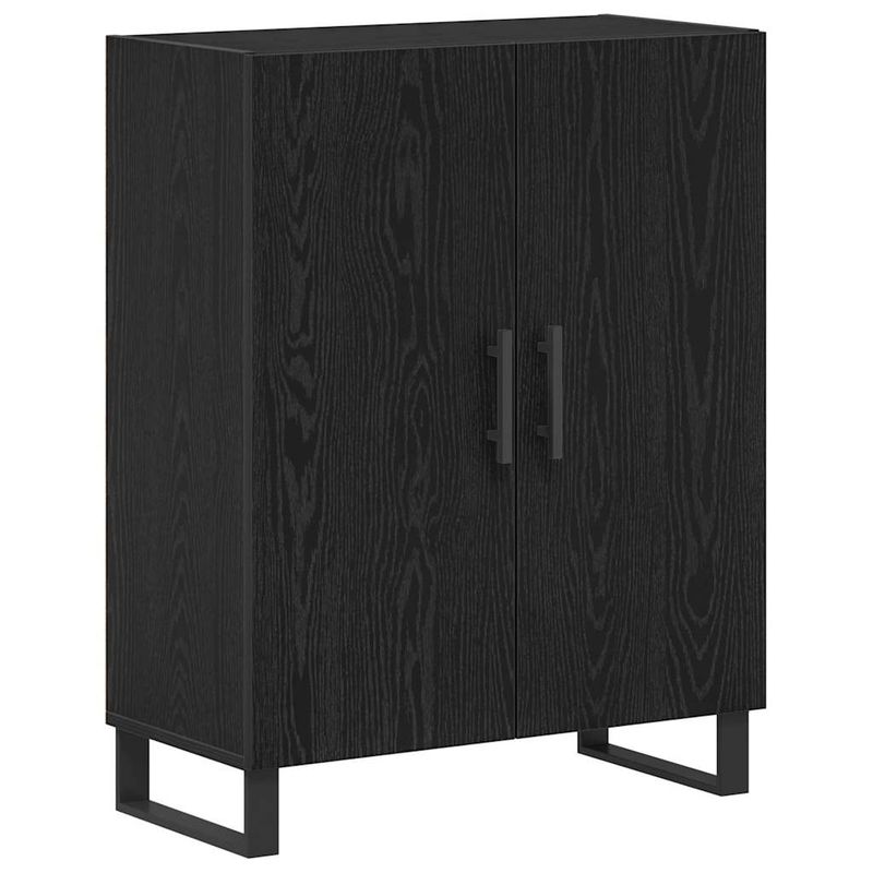 Casa si Gradina - Mobilier - Comode si corpuri - Comode - Inaltator Stejar Negru 69.5x34x180 cm Lemn Indelungat - Infinity.ro