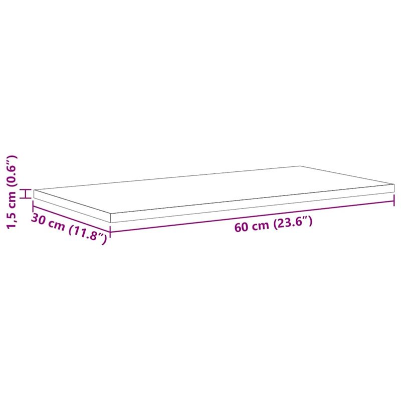 Casa si Gradina - Mobilier - Biblioteci si rafturi - Rafturi - Placi de rafturi - Pachet de 4 in fag negru, dimensiuni 60x30x1.5 cm, din lemn prelucrat. - Infinity.ro