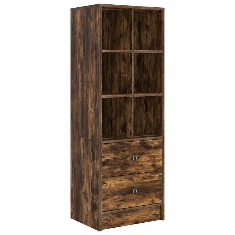 Casa si Gradina - Mobilier - Mese si birouri - Birouri - Birou cu stocare Stejar afumat Lemn prelucrat - Infinity.ro
