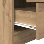 Casa si Gradina - Mobilier - Mese si birouri - Birouri - Birou cu stocare Stejar artizanal Lemn prelucrat - Infinity.ro