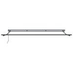 Casa si Gradina - Gradina si terasa - Umbrele si pavilioane - Pavilioane - Cortina Retractabila Manual Albastru Marin 450x300 cm - Infinity.ro