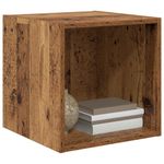 Casa si Gradina - Mobilier - Biblioteci si rafturi - Rafturi - Dulap de perete Lemn vechi 37 x 37 x 37 cm Lemn compozit - Infinity.ro