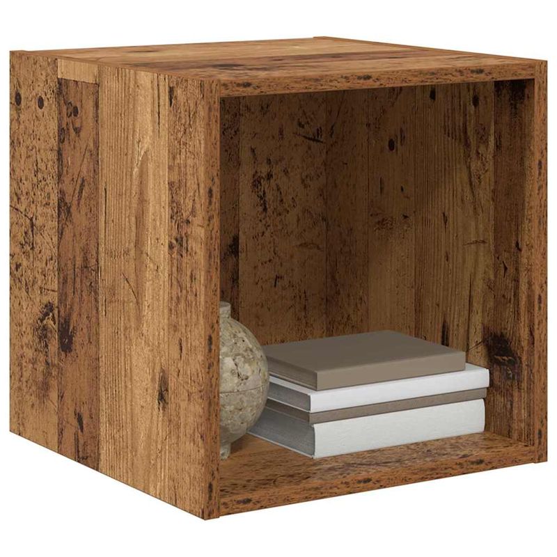 Casa si Gradina - Mobilier - Biblioteci si rafturi - Rafturi - Dulap de perete Lemn vechi 37 x 37 x 37 cm Lemn compozit - Infinity.ro