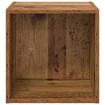 Casa si Gradina - Mobilier - Biblioteci si rafturi - Rafturi - Dulap de perete Lemn vechi 37 x 37 x 37 cm Lemn compozit - Infinity.ro
