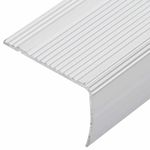 Casa si Gradina - Constructii - Scari si accesorii interioare - Scari lemn - Tavita pentru trepte 10 pcs Argintiu 67 cm Aluminiu - Infinity.ro