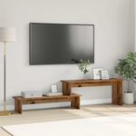 Casa si Gradina - Mobilier - Comode si corpuri - Comode - Cabinet TV cu raft Lemn vechi 180 x 30 x 43 cm Lemn compozit - Infinity.ro