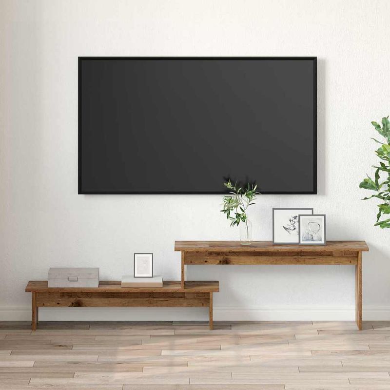 Casa si Gradina - Mobilier - Comode si corpuri - Comode - Cabinet TV cu raft Lemn vechi 180 x 30 x 43 cm Lemn compozit - Infinity.ro