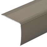 Casa si Gradina - Constructii - Scari si accesorii interioare - Scari lemn - Tavita pentru trepte 30 pcs Sampanie 67 cm Aluminiu - Infinity.ro