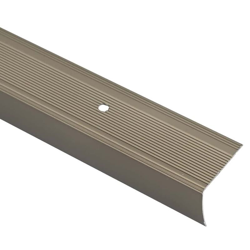 Casa si Gradina - Constructii - Scari si accesorii interioare - Scari lemn - Tavita pentru trepte 30 pcs Sampanie 67 cm Aluminiu - Infinity.ro