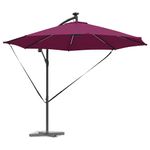 Casa si Gradina - Gradina si terasa - Umbrele si pavilioane - Umbrele - Parasol banana cu brate Rosu bordo 294 x 294 x 248 cm - Infinity.ro