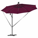 Casa si Gradina - Gradina si terasa - Umbrele si pavilioane - Umbrele - Parasol banana cu brate Rosu bordo 294 x 294 x 248 cm - Infinity.ro
