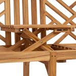 Casa si Gradina - Gradina si terasa - Mobilier exterior - Bancute de gradina - Banca Altele Maro 150 x 60 x 90 cm Lemn masiv de tec - Infinity.ro