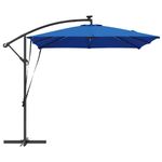 Casa si Gradina - Gradina si terasa - Umbrele si pavilioane - Umbrele - Parasol banana cu brate cu blocare albastru 249 x 249 x 250 cm - Infinity.ro