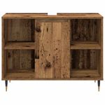 Casa si Gradina - Mobilier - Seturi de mobilier - Seturi baie - Set de Mobilier pentru Baie 3 Piese Lemn Vechi Lemn Intarit - Infinity.ro