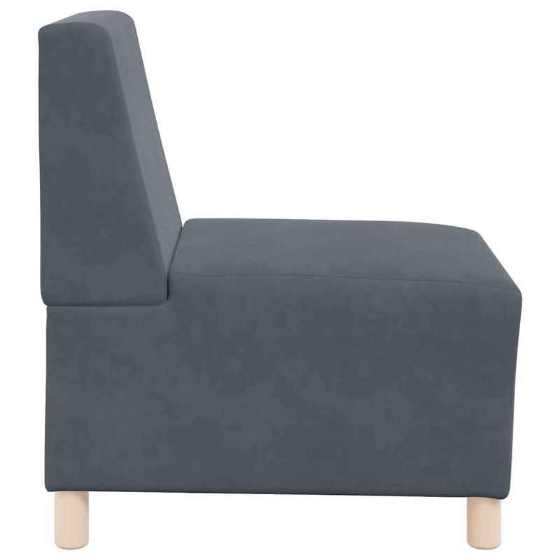 Casa si Gradina - Mobilier - Canapele si coltare - Canapele - Scaune canapea 2 pcs Gri inchis 55 x 74 x 82 cm Catifea - Infinity.ro