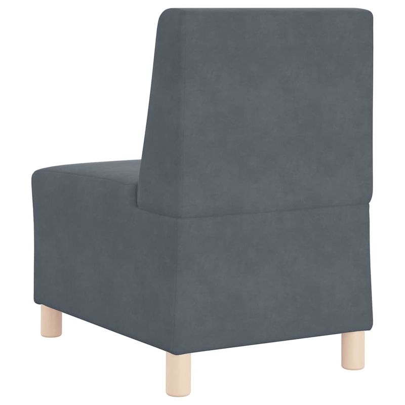 Casa si Gradina - Mobilier - Canapele si coltare - Canapele - Scaune canapea 2 pcs Gri inchis 55 x 74 x 82 cm Catifea - Infinity.ro
