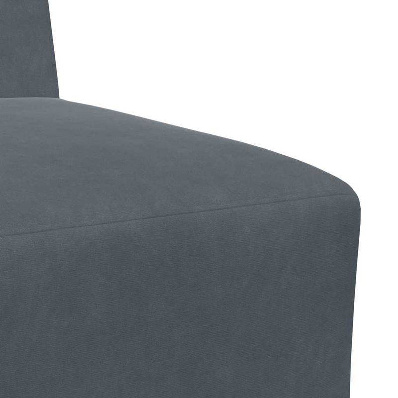 Casa si Gradina - Mobilier - Canapele si coltare - Canapele - Scaune canapea 2 pcs Gri inchis 55 x 74 x 82 cm Catifea - Infinity.ro