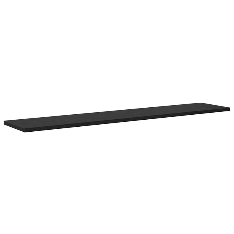 Casa si Gradina - Mobilier - Biblioteci si rafturi - Rafturi - Placa Raft pentru Carti 4 pcs Negru 100 x 40 x 1.5cm PAL - Infinity.ro
