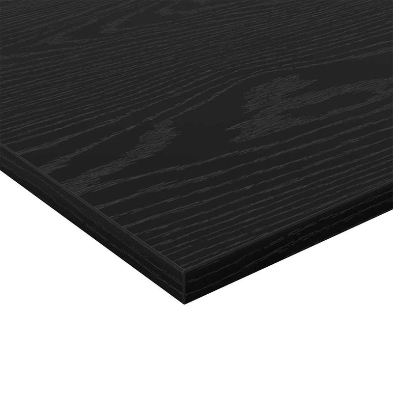 Casa si Gradina - Mobilier - Biblioteci si rafturi - Rafturi - Placa Raft pentru Carti 4 pcs Negru 100 x 40 x 1.5cm PAL - Infinity.ro