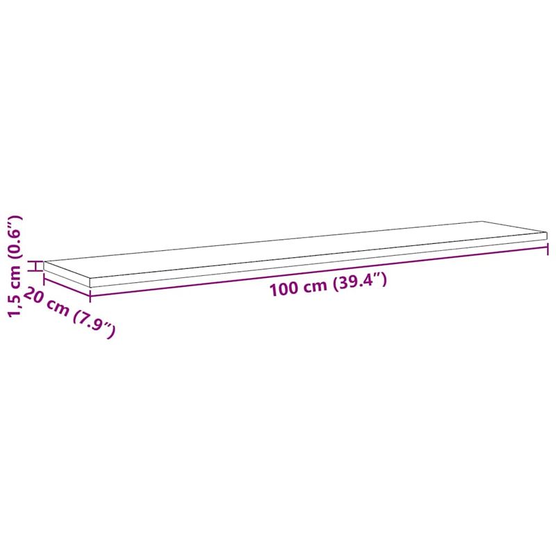 Casa si Gradina - Mobilier - Biblioteci si rafturi - Rafturi - Placa Raft pentru Carti 4 pcs Negru 100 x 40 x 1.5cm PAL - Infinity.ro