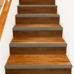 Casa si Gradina - Constructii - Scari si accesorii interioare - Scari lemn - Tavita pentru trepte 30 pcs Sampanie 67 cm Aluminiu - Infinity.ro