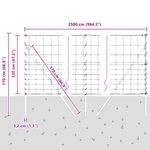 Casa si Gradina - Gradina si terasa - Garduri, panouri si accesorii - Plasa de Fier 1.2x25 m Otel Galvanizat - Infinity.ro