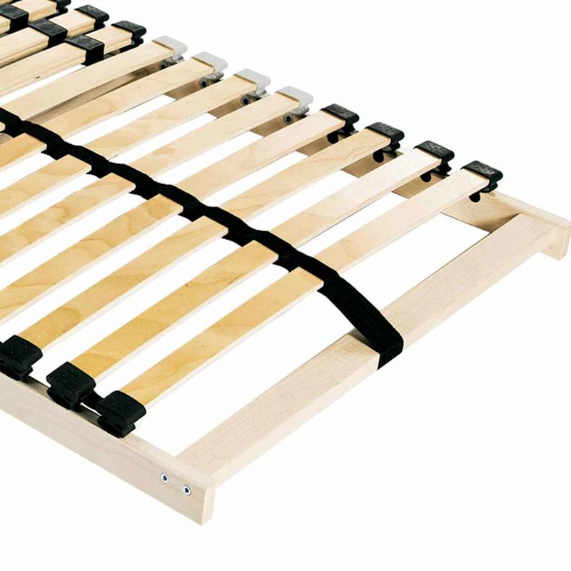 Casa si Gradina - Mobilier - Saltele si somiere - Somiere - Somiera pat Maro 80 x 190 cm Lemn de fag masiv - Infinity.ro