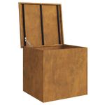 Casa si Gradina - Mobilier - Organizare si depozitare - Cutii depozitare - Cutie de depozitare exterioara Maro 55 x 50.5 x 50 cm - Infinity.ro