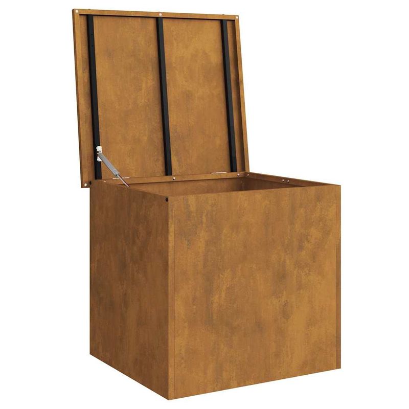 Casa si Gradina - Mobilier - Organizare si depozitare - Cutii depozitare - Cutie de depozitare exterioara Maro 55 x 50.5 x 50 cm - Infinity.ro