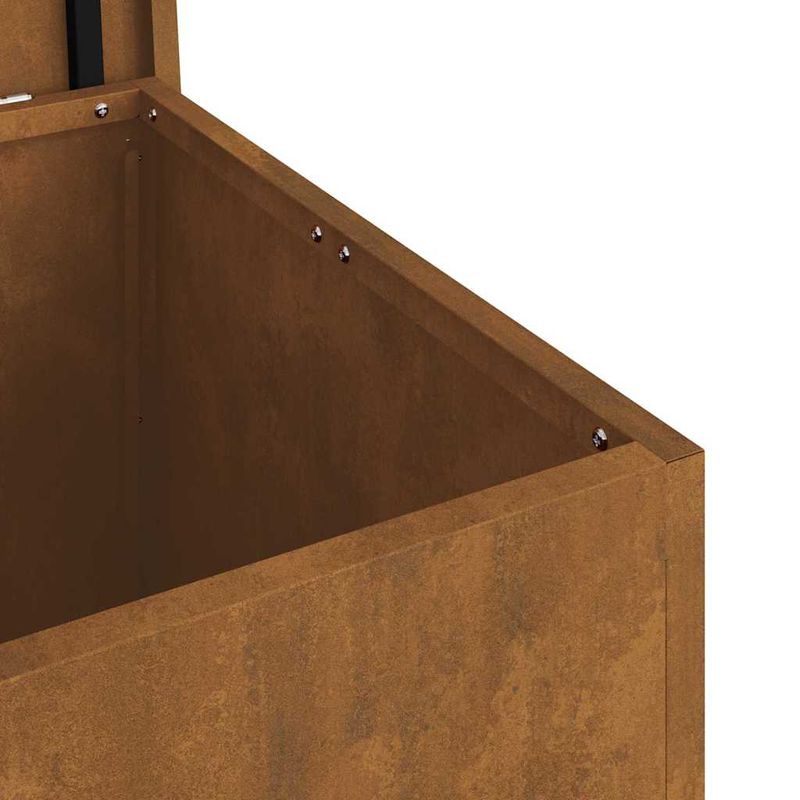 Casa si Gradina - Mobilier - Organizare si depozitare - Cutii depozitare - Cutie de depozitare exterioara Maro 55 x 50.5 x 50 cm - Infinity.ro