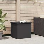 Casa si Gradina - Mobilier - Organizare si depozitare - Cutii depozitare - Cutie de depozitare exterioara Negru 55 x 50.5 x 50 cm - Infinity.ro