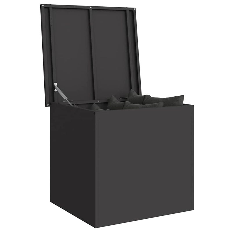 Casa si Gradina - Mobilier - Organizare si depozitare - Cutii depozitare - Cutie de depozitare exterioara Negru 55 x 50.5 x 50 cm - Infinity.ro
