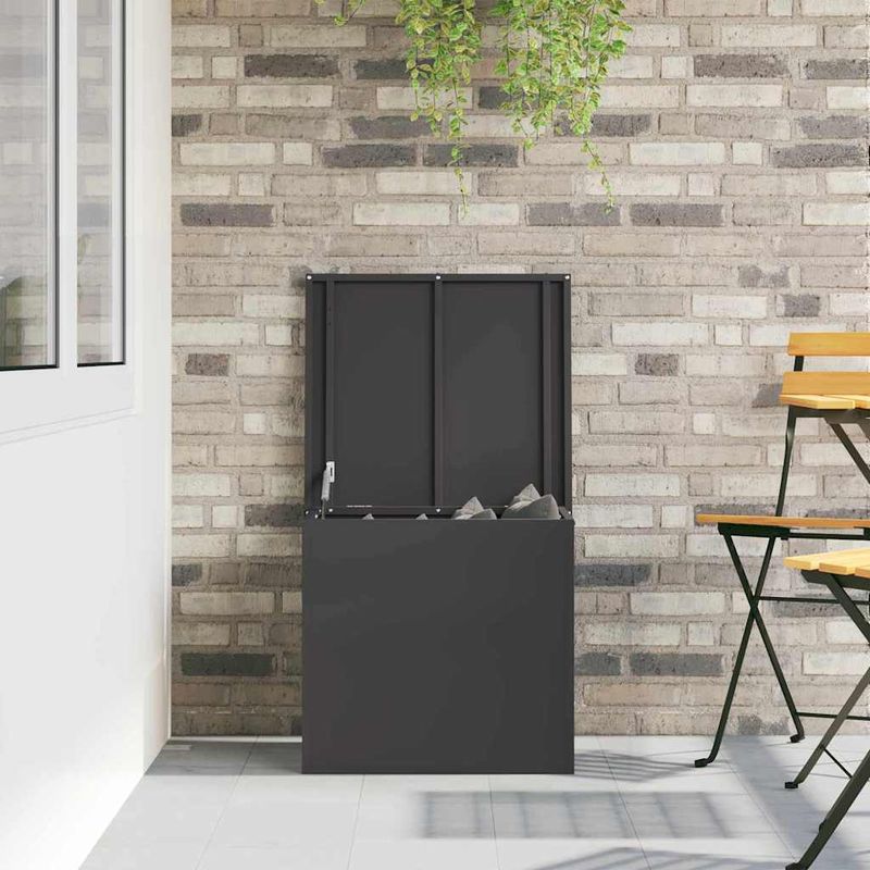 Casa si Gradina - Mobilier - Organizare si depozitare - Cutii depozitare - Cutie de depozitare exterioara Negru 55 x 50.5 x 50 cm - Infinity.ro