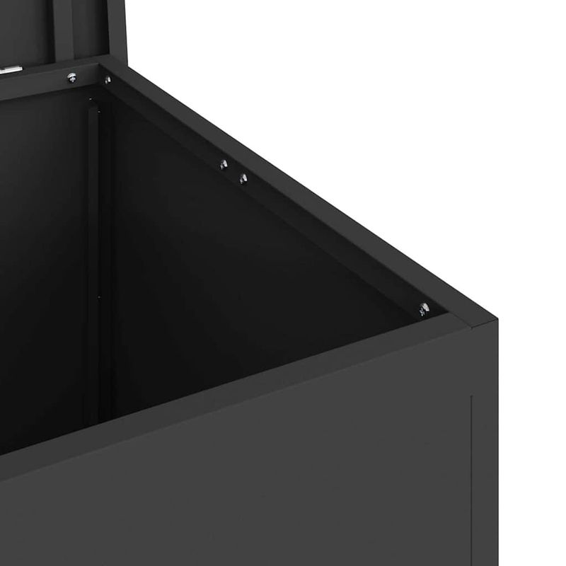 Casa si Gradina - Mobilier - Organizare si depozitare - Cutii depozitare - Cutie de depozitare exterioara Negru 55 x 50.5 x 50 cm - Infinity.ro