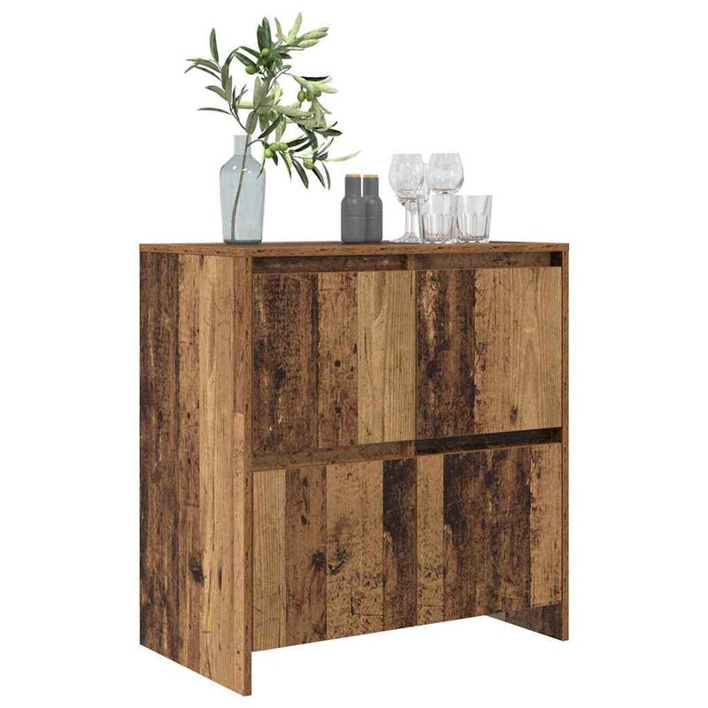 Casa si Gradina - Mobilier - Comode si corpuri - Comode - Bufet cu usa Lemn vechi 70 x 41 x 75 cm Lemn compozit - Infinity.ro