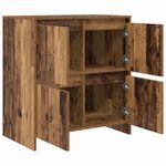 Casa si Gradina - Mobilier - Comode si corpuri - Comode - Bufet cu usa Lemn vechi 70 x 41 x 75 cm Lemn compozit - Infinity.ro