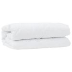 Casa si Gradina - Textile si covoare - Perne si pilote - Pilote - Pilota cu perna 2 pcs Alb 140 x 220 cm Microfibra - Infinity.ro
