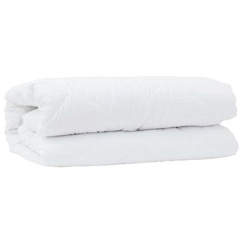 Casa si Gradina - Textile si covoare - Perne si pilote - Pilote - Pilota cu perna 2 pcs Alb 140 x 220 cm Microfibra - Infinity.ro